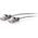 C2G C2G 1ft (0.3m) Cat6a Snagless Unshielded (UTP) Slim Ethernet Network Patch Cable - Gray - Patch-Kabel - RJ-45 (M) zu RJ-45 (M) - 30 cm - 4.8 mm - UTP - CAT 6a - geformt, ohne Haken - Grau
