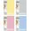 Teka Kołozeszyt A4/80K kratka Touch Pastel (5szt)