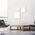 Lampa sufitowa Leuchten Direkt Leuchten Direkt Canvas Turnable 2700-5000K - Loftlampe - White - 29,5 x 29,5 cm