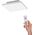 Lampa sufitowa Leuchten Direkt Leuchten Direkt Canvas Turnable 2700-5000K - Loftlampe - White - 29,5 x 29,5 cm