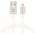 Kabel USB Swissten Data Cable Textile USB / Lightning MFI 1.2 M Silver