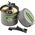 Optimus Optimus Crux Weekend cooking system, gas cooker (black/grey, with Weekend cooking set)