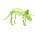 Teka ¦wiec±cy w ciemno¶ci szkielet Triceratops