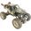 Teka Pojazd R/C Metal + dym + ładowarka