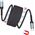 Kabel USB Swissten Magnetic Data Cable Self-Winding USB-C / USB-C 1 M