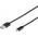 Kabel USB Vivanco Vivanco cable microUSB - USB 1m, black (35815)