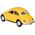 Jokomisiada Auto kolekcjonerskie Volkswagen Classical Beetle 1967 1:36 metalowe auto światło dźwięk ZA5055