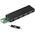 Kieszeń StarTech StarTech SM2E1BMU31C obudowa do dysków twardych Obudowa SSD Czarny M.2