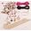 Make it real MAKE IT REAL Zestaw do tworzenia bransoletek Juicy Mini Pink & Precious, zabawka kreatywna
