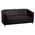 Activeshop Gabbiano sofa do poczekalni M021 czarna