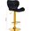 Activeshop 4Rico Hoker barowy QS-B15 aksamit czarny