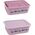 Stoneline Stoneline | Awave Set of storage box | 21940 | Storage box | 3 pc(s) | Dishwasher proof | Rose