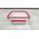 Emsa Emsa Clip&Close Glass Food Container 0,8 L red