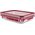 Emsa Emsa Clip&Close Glass Food Container 1,3 L  red
