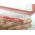 Emsa Emsa Clip&Close Glass Food Container 1,3 L  red
