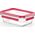Emsa Emsa Clip&Close Glass Food Container Square 700 ml