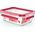 Emsa Emsa Clip&Close Glass Food Container Square 700 ml