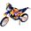 Bburago KTM 450 Rally 2019 (Dakar Rally) BBURAGO