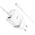 Ładowarka Hoco HOCO ładowarka sieciowa USB A + Typ C + kabel Typ C do Typ C PD QC3.0 3A 30W N21 biała