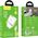 Ładowarka Hoco HOCO ładowarka sieciowa USB A + Typ C + kabel Typ C do Typ C PD QC3.0 3A 30W N21 biała
