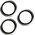 PanzerGlass PanzerGlass Hoops iPhone 15 Pro, Pro Max White Titanium