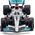 Bburago Bolid F1 Mercedes-AMG W13 E Russel 1:43 BBURAGO