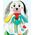 Clementoni TOY RATTLE SWEET BUNNY 0 MON 17791