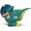 Fat Brain Toys Pachycefalozaur Eugy. Eko Układanka 3D