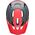 Bell Kask mtb BELL 4FORTY AIR INTEGRATED MIPS matte gray red roz. M (55–59 cm) (DWZ) (WYPRZEDAŻ -45%)