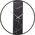 Ρολόι τοίχου Boltze SIYAH, Ø 62 cm 14200586 4066076430635
