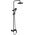 Zestaw prysznicowy Invena SHOWER COLUMN DOKOS W BATH MIXER BLACK