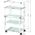 Activeshop Stolik kosmetyczny typ 1012 Giovanni