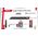 Pro-Line OSTRZE WYMIENNE 18*0,5MM SK5 SZT.10 CZARNE DISPLAY PROLINE