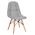 Activeshop 4Rico Krzesło skandynawskie QS-185 eco skóra szare