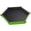 Gamegenic Gamegenic: Magnetic Dice Tray - Hexagonal - Black/Green