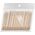 Activeshop OCHO NAILS Patyczki drewniane do skórek 15 cm 100 szt.