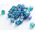 Gamegenic Gamegenic: Galaxy Series - D6 Dice Set (16 mm) - Aurora