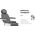 Activeshop Elektryczny fotel kosmetyczny SILLON CLASSIC 2 silniki pedi szary