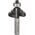 Frezarka Bosch Multi-profile milling cutter BOSCH HM R=4.8 mm, l=14 mm, shank 8 mm, UZS