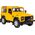 Rastar Land Rover Defender żółty RASTAR model 1:14