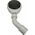 Syfon Tycner TRAY SIPHON 90 TOP-CLEA CHRO BLACK MAT