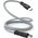 Kabel USB SBS Mobile SBS magnetisches USB-C zu USB-C Kabel 60W 1m grau
