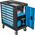 Högert Technik HOGERT WORKSHOP CABINET WITH 6 DRAWERS WITH DRAWER OPENING LOCK