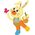 Clementoni TOY PLUSH BUNNY BC4U 17907