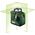 Bosch BOSCH.LASER ADVANCED LEVEL 360 UNI GREEN