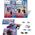Trefl Puzzle 2D 3w1 + memory Kraina Lodu