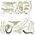 Clementoni Kasimo rinkinys Clementoni Jurassic World Dig T-Rex E Pteranodon