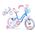 Royalbaby RoyalBaby Rower dziewczęcy STAR GIRL 14cal niebieski RB14G-1