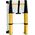 AWTools DRABEST ALUMINUM TELESCOPIC LADDER 13 steps 3.8 m MAX 150 kg