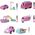 Mattel Mattel „BarbieLand“ mini transporto priemone